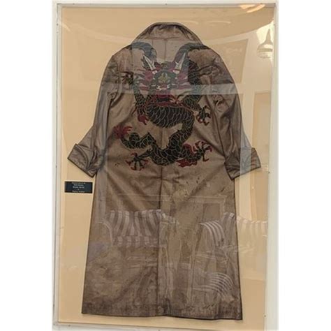 Mortal Kombat Shang Tsung (Cary-Hiroyuki Tagawa) Framed Leather Jacket ...