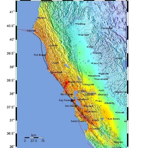 Usgs San Francisco Earthquake Map - Oakland Zoning Map