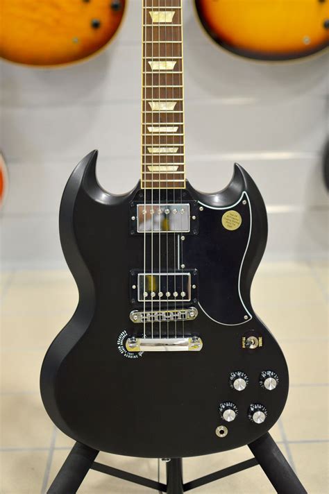 Gibson SG Reissue '61 - Satin Black - Drums & Music