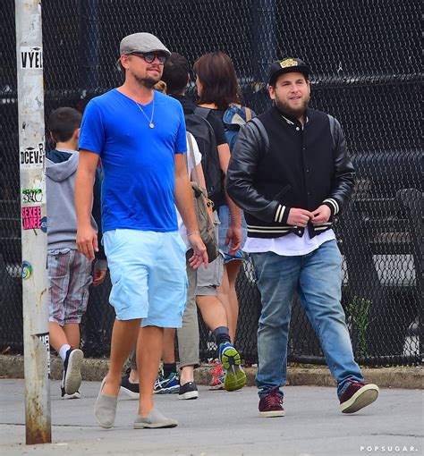 Leonardo DiCaprio and Jonah Hill in NYC August 2016 | POPSUGAR ...