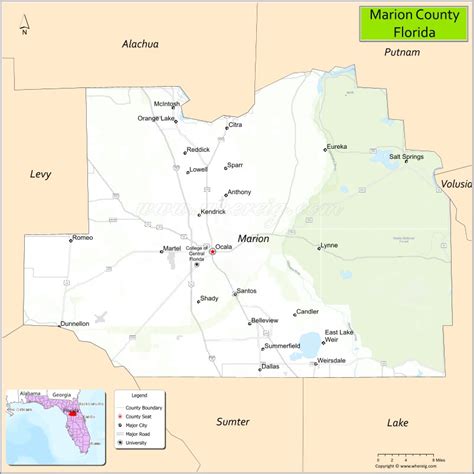 Marion County Fl Map | Hot Sex Picture