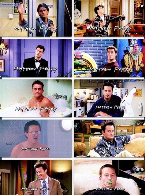 The ten seasons of theme song images for my favorite Friend. :) | Friends moments, Matthew perry ...