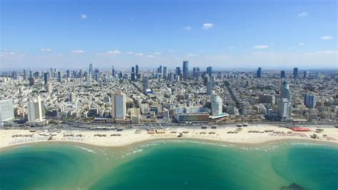 Tel Aviv skyline - Aerial photo | IsramIsrael