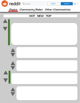 Reddit Template (Editable on Google Slides) – Roombop