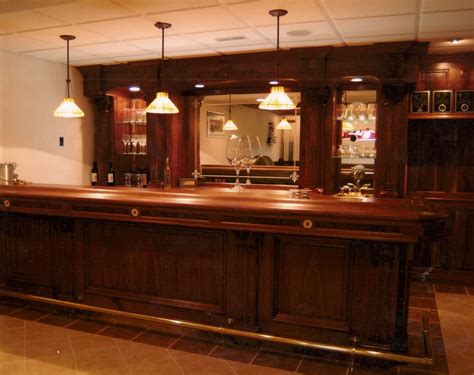 Would live to have this in my house! Walnut bar!!! | Bars for home ...