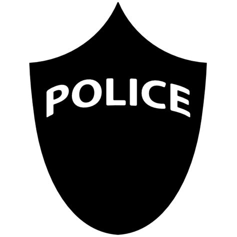 Police Shield Sticker