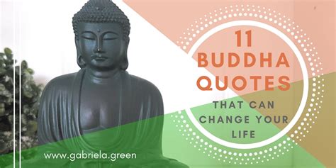 11 Buddha quotes that can change your life - Gabriela Green