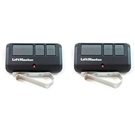 Lot of 2 LiftMaster 893MAX 3-Button Multi Frequency Remote - Walmart.com - Walmart.com