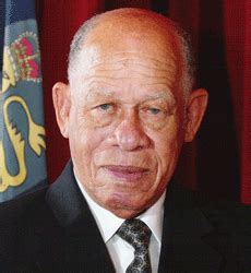 Governor-General of the Bahamas Arthur Dion Hanna from 2006 to 2010. | Light eyes, African, Bahamian