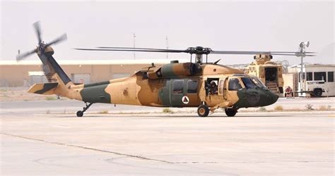 Kabul Air Brigade formally begins flying UH-60 Black Hawk helicopters ...