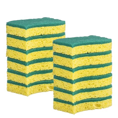 Scrub Sponges – Non-Scratch Kitchen Cleaning Sponges – Dish Washing ...