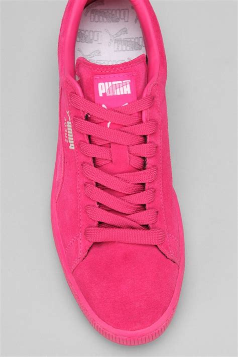 PUMA Classic Mono Suede Sneaker in Rose (Pink) for Men - Lyst