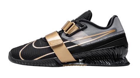 Nike Romaleos 4 - Men's - Black / Gold | Rogue Fitness Europe