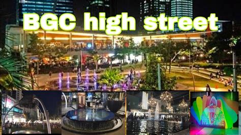 BGC high street Taguig Philippines - YouTube