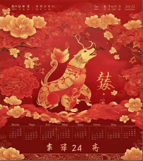 Premium Photo | Chinese new year calendar