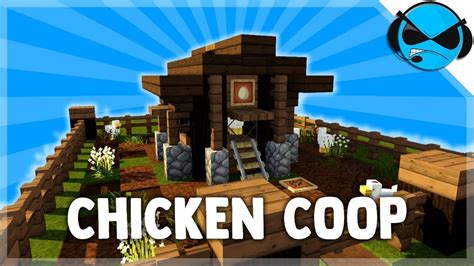 Chicken Coop Build: Minecraft Automatic Chicken Coop