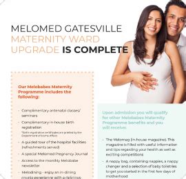 Melomed Gatesville maternity ward upgraded