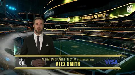 Washington Football Team quarterback Alex Smith wins 2020 AP Comeback ...