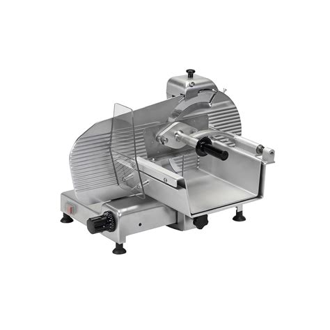 MEAT SLICING MACHINE WITH VERTICAL BLADE Ø 350 MM