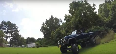 Lifted 1983 Ranger with 450 Horsepower Almost Flips - Ford-Trucks.com