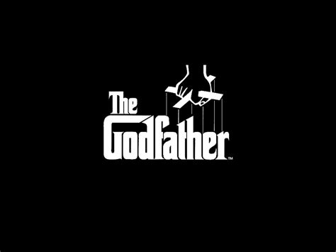 Cool wallpaper The Godfather, Black, Logo 🔥 FREE Best backgrounds