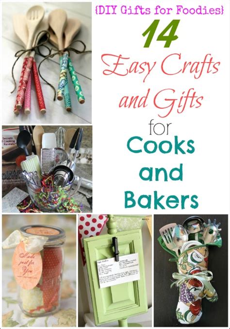 14 Easy Crafts and Gifts for Cooks and Bakers (DIY Gifts for Foodies ...