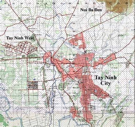 Tay Ninh Maps
