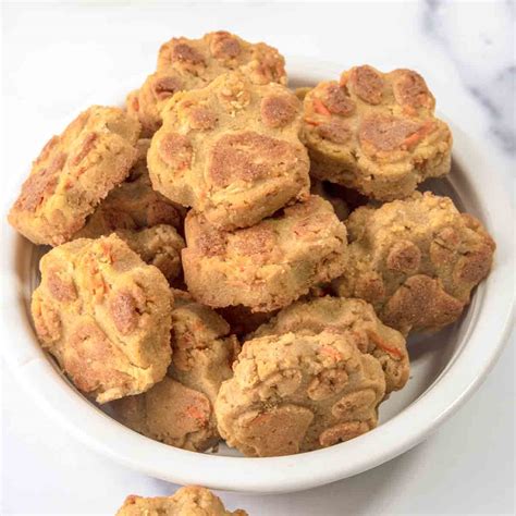 Easy Apple Carrot Dog Treats Recipe - Spoiled Hounds