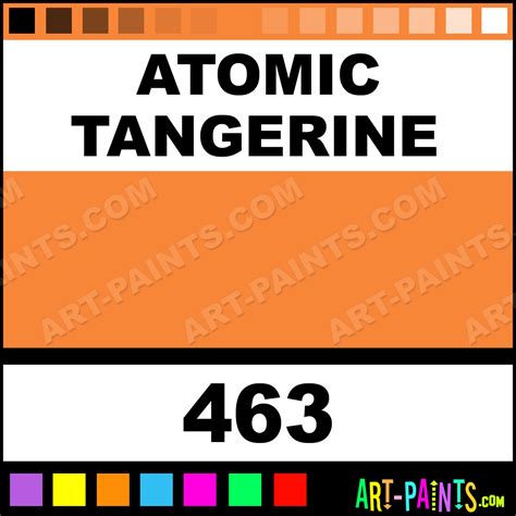 Atomic Tangerine SuperWriters Ceramic Paints - 463 - Atomic Tangerine ...