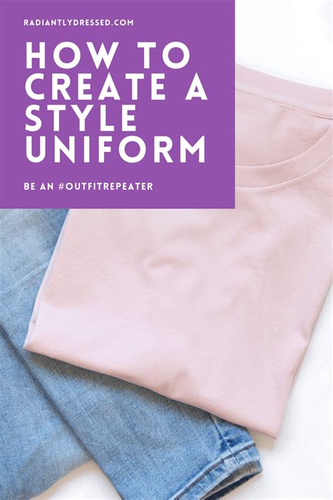 How to Create a Style Uniform