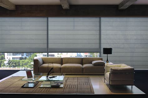 Luxaflex® Modern Roman Shades | Decorating Decor Interiors