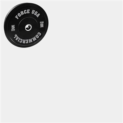 Force USA – Ultimate Training Bumper Plates – Black – Trading Tree