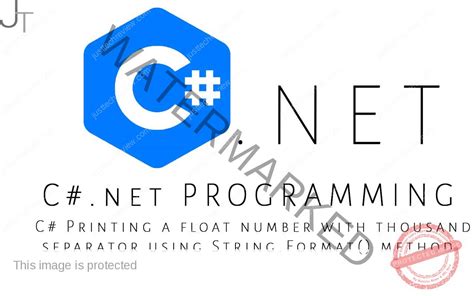 C# Printing a float number with thousand separators using String.Format() method - Just Tech Review