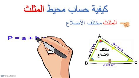 تعرف على كيفية حساب محيط المثلث ومساحته