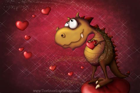 Dragon in love by Tooshtoosh on DeviantArt