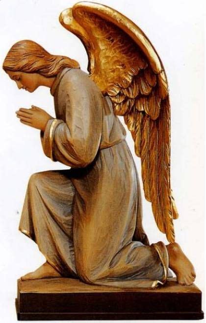 Angel kneels down some – Telegraph