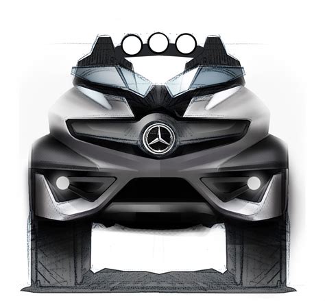 Mercedes-Benz Unimog Concept Design Sketch Mercedes Benz Commercial ...