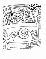 Scooby Doo Character Coloring Pages sketch template