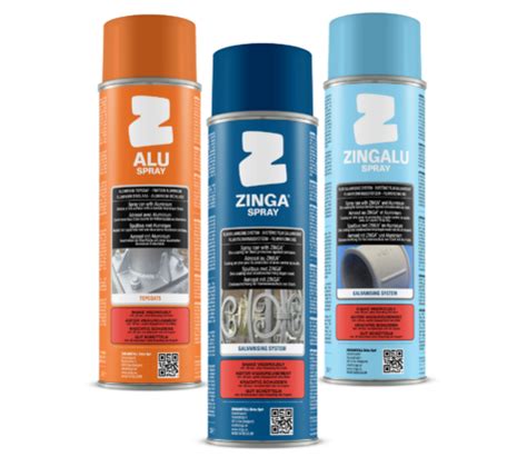 Zinga Paint for cold galvanising metals for corrosion protection