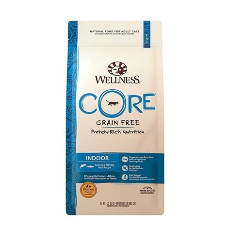 Wellness Core Grain Free Indoor (Salmon & Herring Meal) - Beary