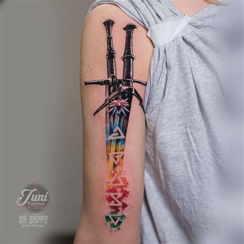 101 Amazing Witcher Tattoo Ideas That Will Blow Your Mind! | Outsons ...