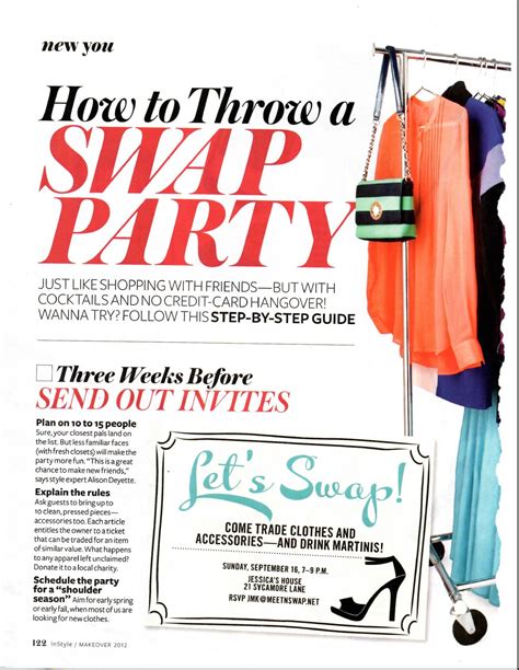 How To Throw A Swap Party - Rehash Clothes | Swap party, Swap party ...