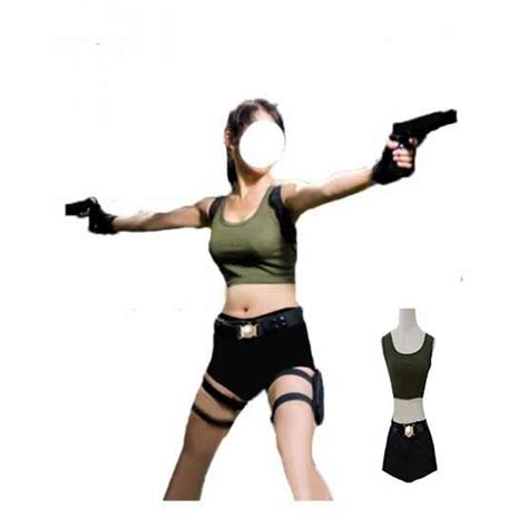 Lara Croft Costume Tomb Raider Cosplay Costume ( free shipping ) - $49.99