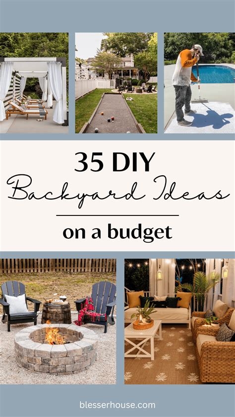 35 DIY Backyard Ideas on a Budget - DESIGN IT. STYLE IT.