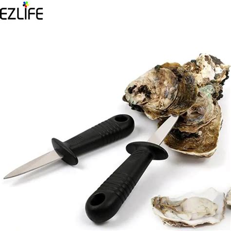 Multi functional Oyster Knife Seafood Scallop Shell Shucking Opener Tools Practical Kitchen ...