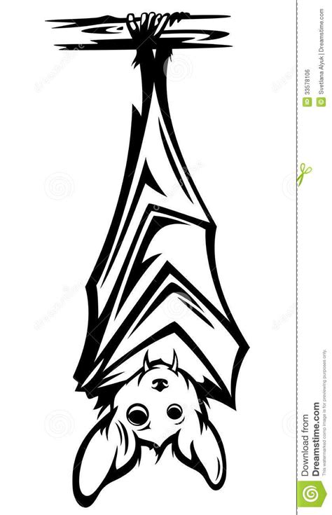 Hanging Bat Drawing | Free download on ClipArtMag