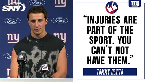 Giants QB Tommy Devito reflects on stepping in for injured Daniel Jones ...