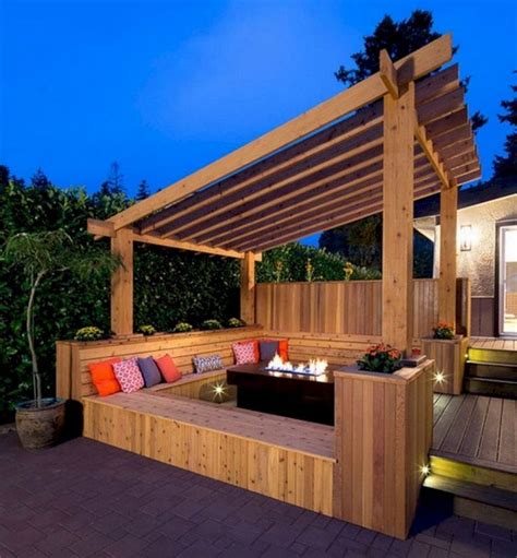 60+ Marvelous Backyard Pergola Plan Ideas #backyard #pergolaplans # ...