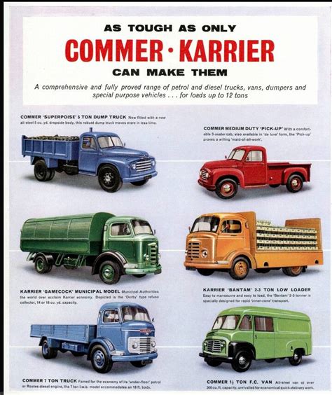 Commer & Karrier by Rootes - England