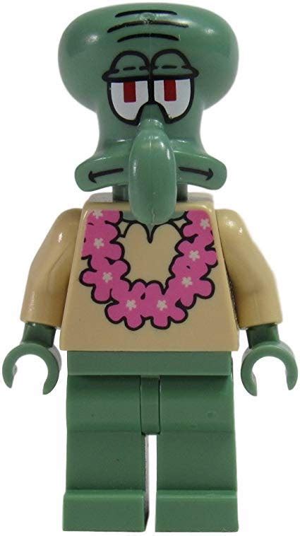 LEGO Squidward Minifig - The Minifig Club